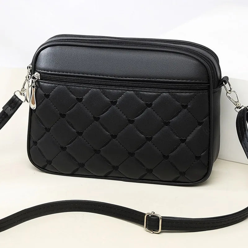 Ladies with High-end and Exquisite Bags New Women's Summer Handbag 2024 Versatile Foreign Trade Crossbody Small Square Bags
