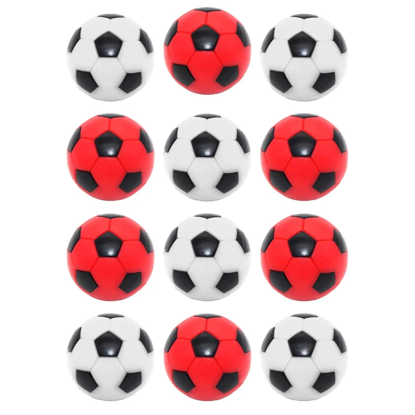 12x Foosball Balls Soccer Table Game Balls for Match Toy Indoor Family Game