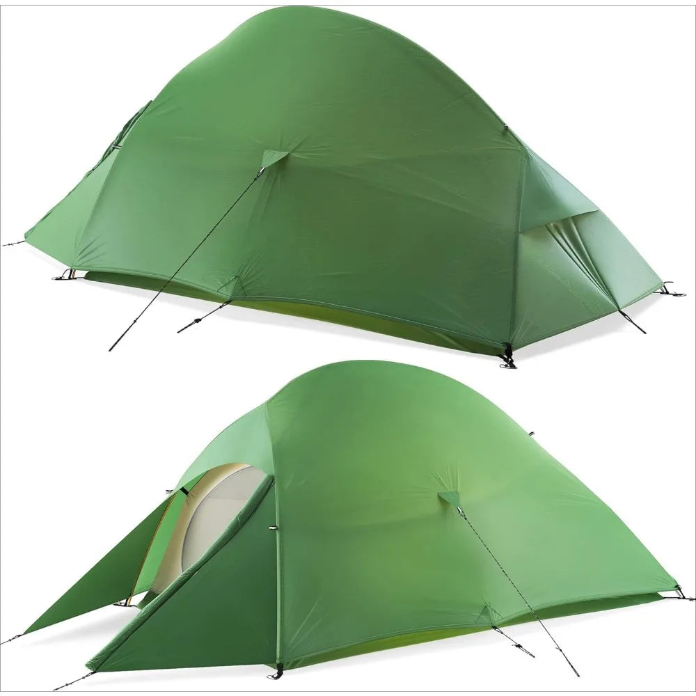 Tent Outdoor Camping, Lightweight Backpack Tent - Easy To Install, with Waterproof, Windproof, Hunting and Hiking Features
