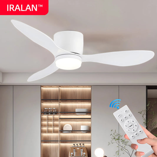 IRALAN Modern Ceiling Fan sealing fan apartment bedroom living room interior air circulation ceiling circulator Circulite