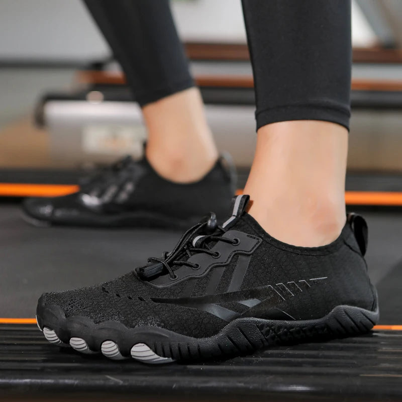 Quick-drying Indoor Fitness Outdoor Women's Water Shoes Swimming Barefoot Five Fingers Aqua Shoes Beach Seaside Light Sneakers