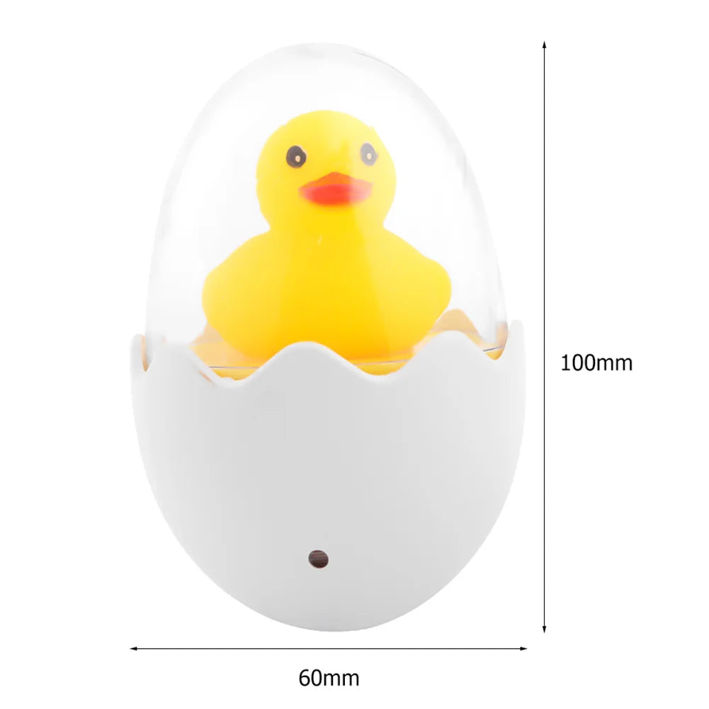 EU/US Plug LED Yellow Duck Night Light Auto ON/OFF Lighting Sensor Wall Lamp Kid Children Bedside Lamp For Bedroom Toilet Stairs