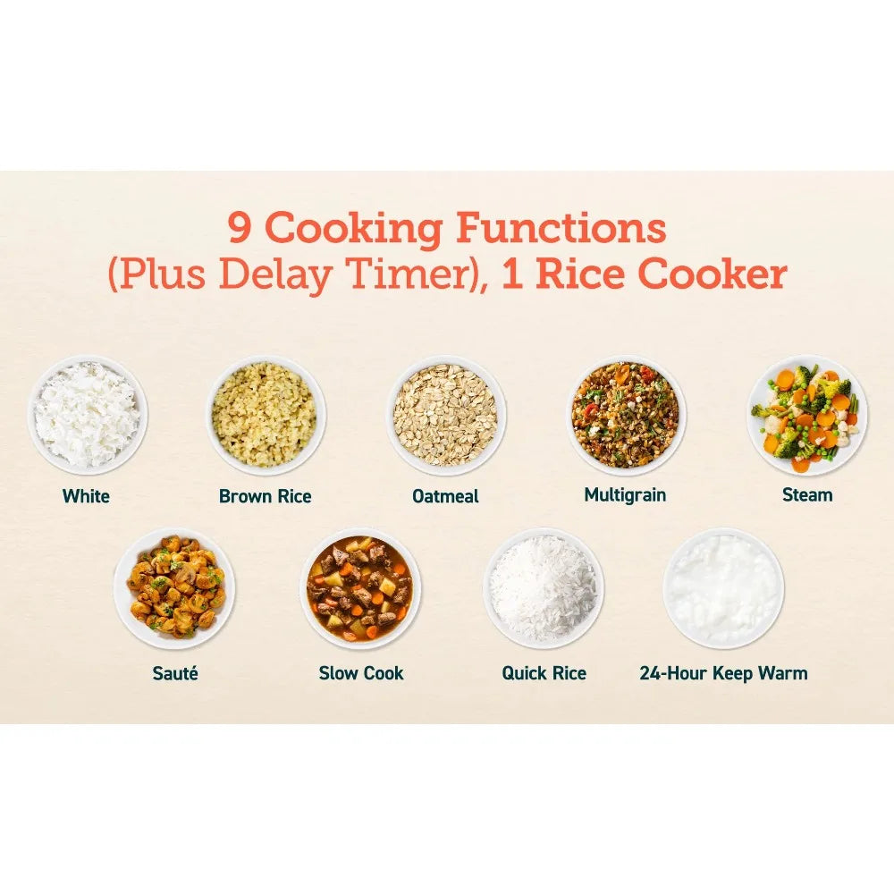 New COSORI 5 Quart Rice Cooker with 9 Cooking Functions