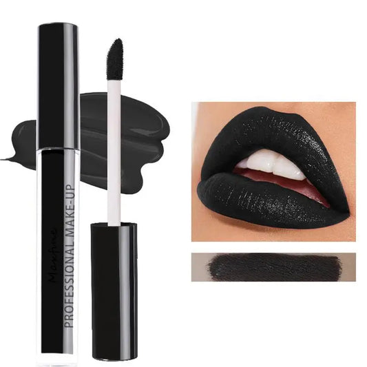 1pcs Halloween Lipgloss Waterproof Sexy White Black Lip Gloss Halloween lipstick Halloween Lip Makeup Tool Korean Cosmetics