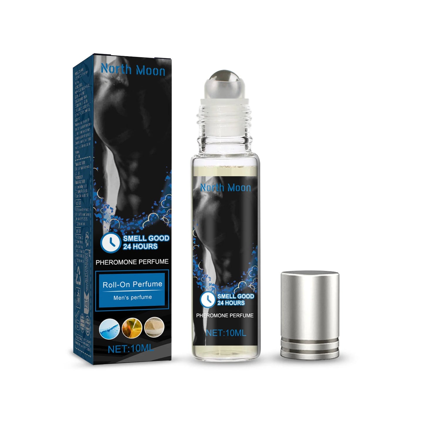 Roll on Pheromone Perfume Intimate Partner Flirting Seduction Erotic Perfume Sexy Fragrance Attract Men Women Body Scent Perfum