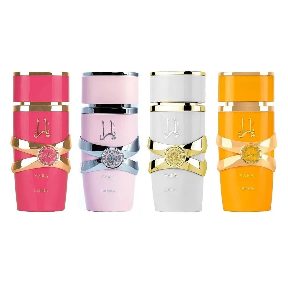 Lattafa Yara Candy Eau de Parfum EDP Spray for Women 3.4 oz/100 ml Pink Yara, Yara Moi, Yara Tous,Yara Candy,Asad, Asad Zanzibar