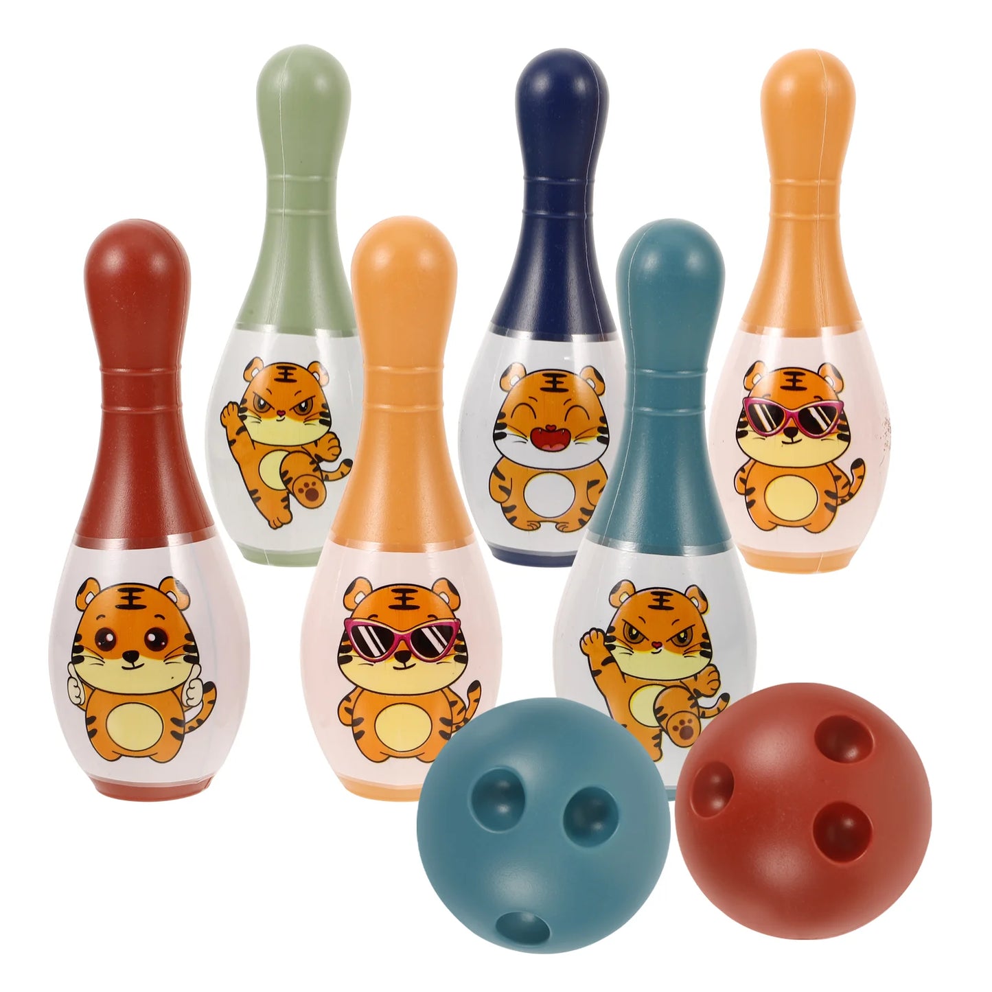1 Set of Kids Bowling Set Games Toys Bowling Set Sports Games