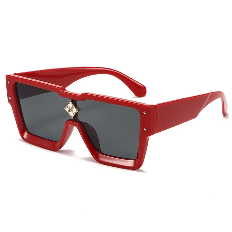 Millionaire Sunglasses For Men Vintage Square Fashion Glasses Luxury Retro Sunglasses Women Trending Punk