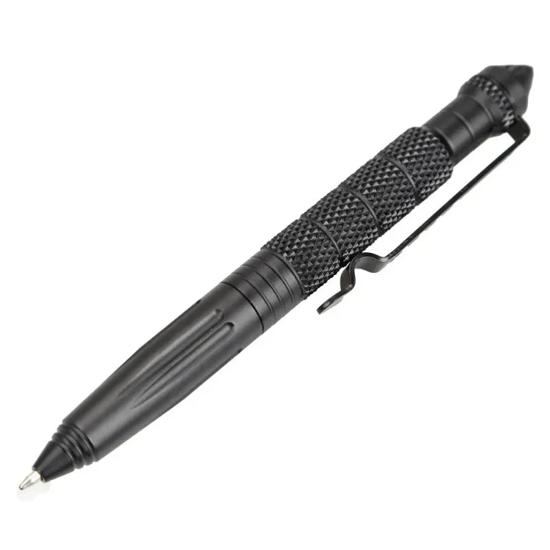 Multi-Functional Alloy Military Tactical Pen School Student Office Ballpoint  Wilderness Survival EDC Tool Glass Breaker Pen