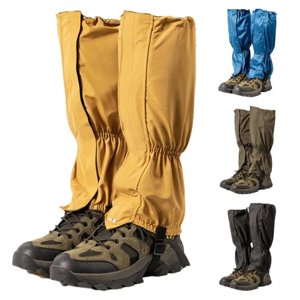 Hiking Leg Gaiters Waterproof Adjustable Leg Gaiters for Outdoor Activities Hiking Climbing Skiing Hunting Men Women Snow Boot