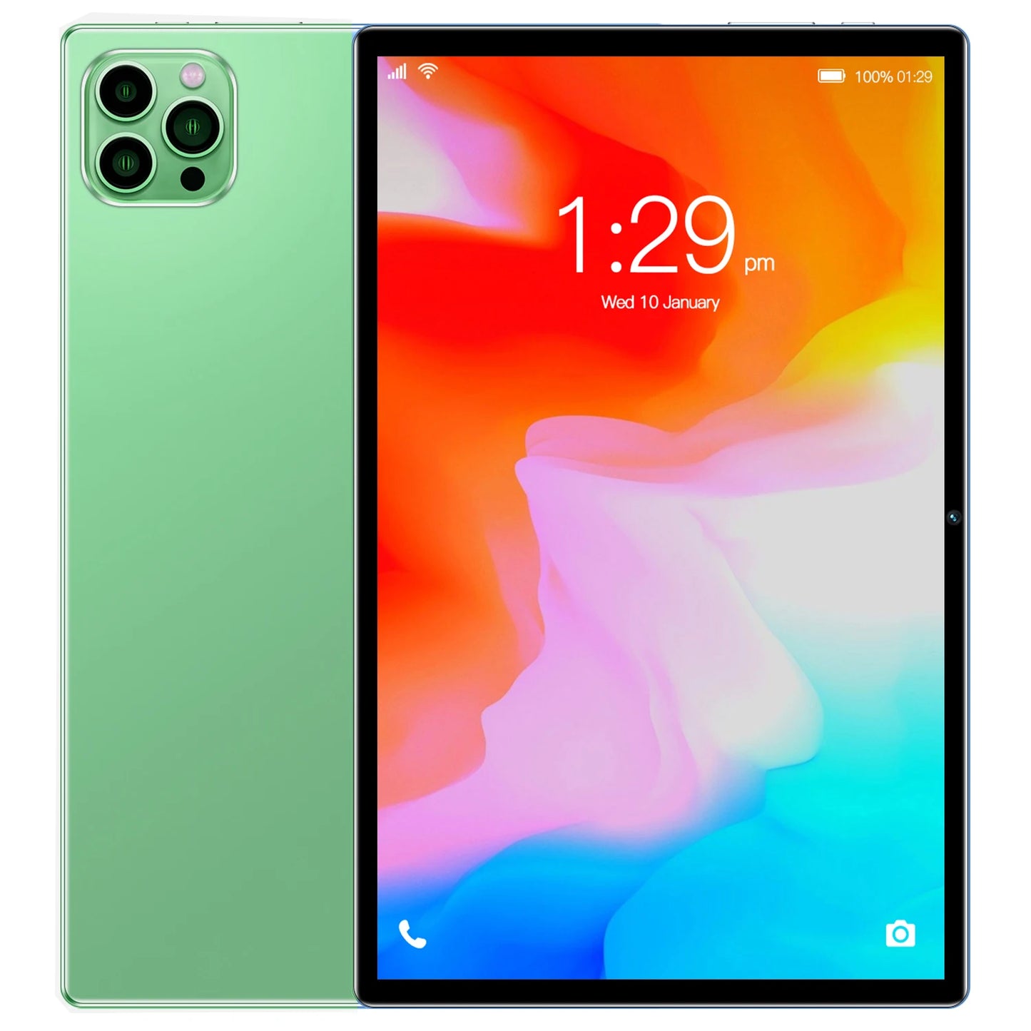 New Google Pad 10.1 Inch Android 13 Tablets Octa Core 4GB RAM 64GB ROM Dual Network WiFi Dual Cameras Tablet PC 5000mAh