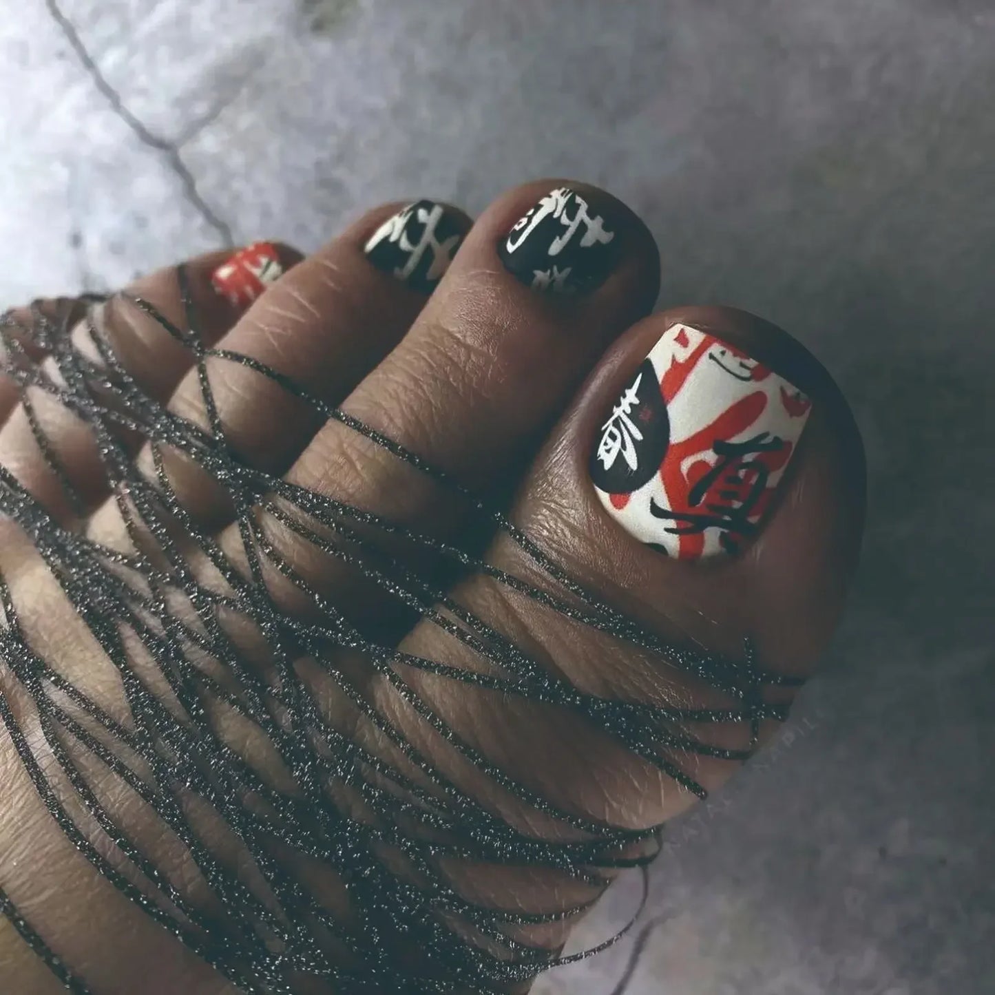 24pcs New Summer False Toe Nail Matte Cute Short Fake Toenail Tips For Girls Lady Fashion Simple Red Square Press On Toe Nails
