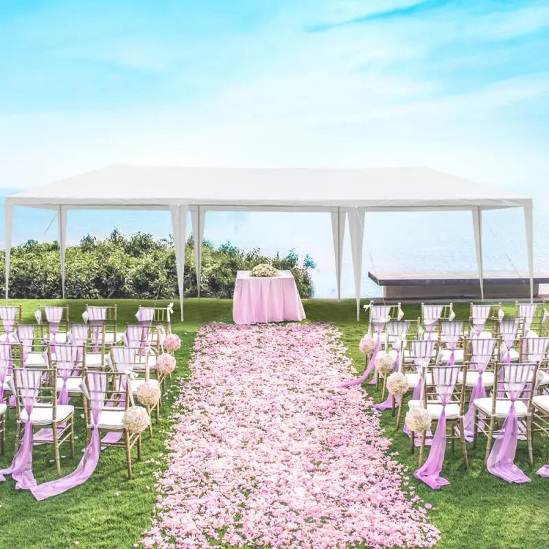 Outdoor Party Tent With Spiral Tube Non-Cloth Patio Camping Gazebo Shelter Awning Wedding BBQ Events Tent Garden Shade Supplies