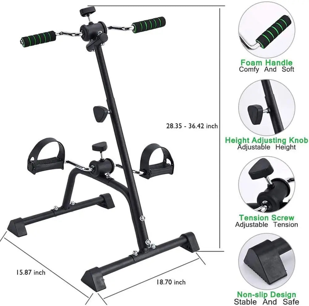Adjustable Body Arm Leg Exercising Bike Indoor Fitness Bicycle Physical Therapy Machine