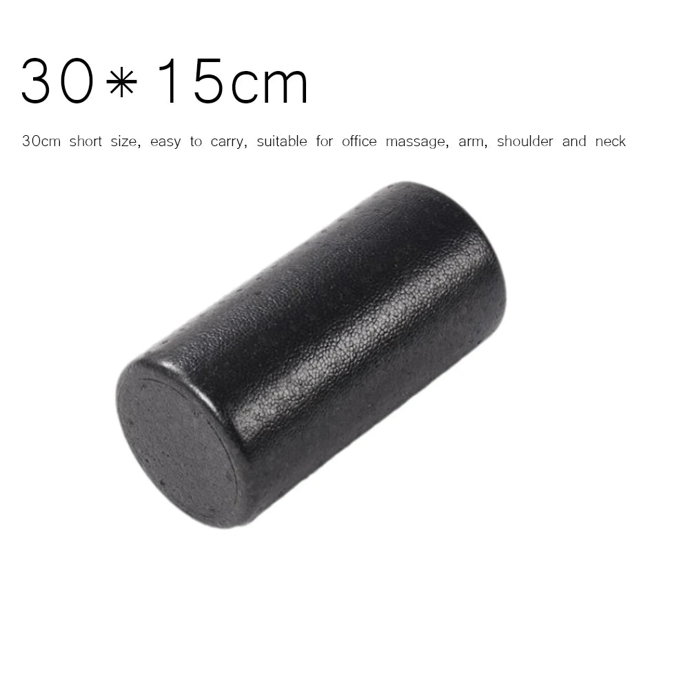 Yoga Pilates Foam Roller Massage Roller Exercise Training Fitness Equipment Lightweight Yoga Equipment for Muscle Relaxation