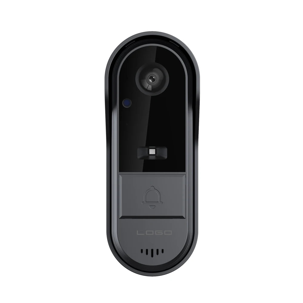 2.4G WiFi Video Intercom Door Camera IR Night Vision Home Security Door Eye Camera 4.3 Inch IPS Screen for Home Office Apartment