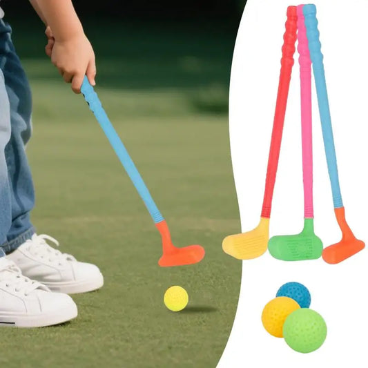 Kids Golf Club Sets Parent-child Interaction Games Preschool Educational Activities Children Garden Indoor Outdoor Sports Toys