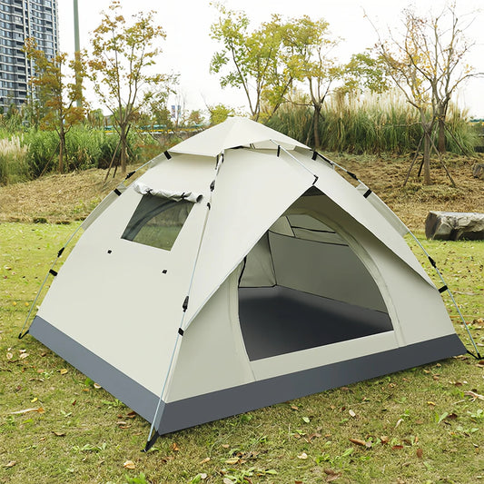 Outdoor Camping Tent Fully Automatic Quick Open Waterproof Lightweight Tent Portable Collapsible UV Protection Easy Set Up Tents