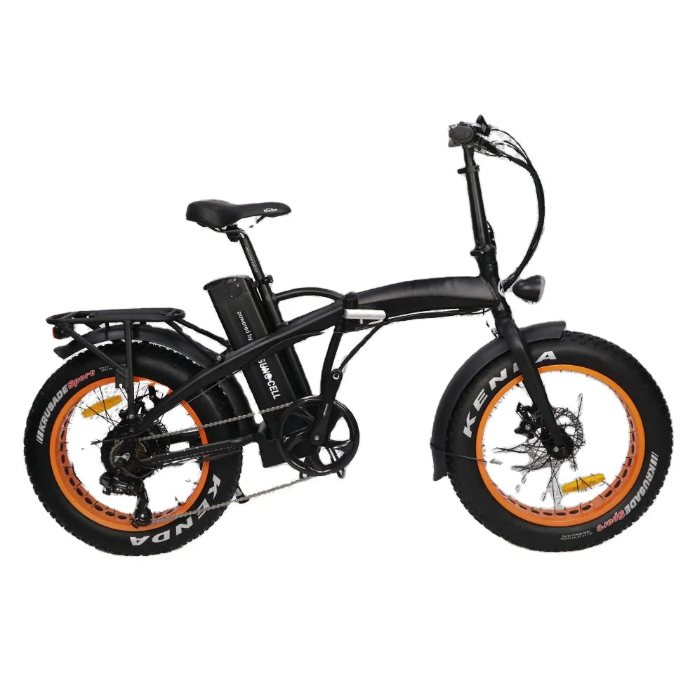 Bike 2025 Hot Sell Fat Tire Alloy Folding Electric Bike For Use City For Use Market Fashion Eco-friendly 20inch*4.0 Cycle Bike