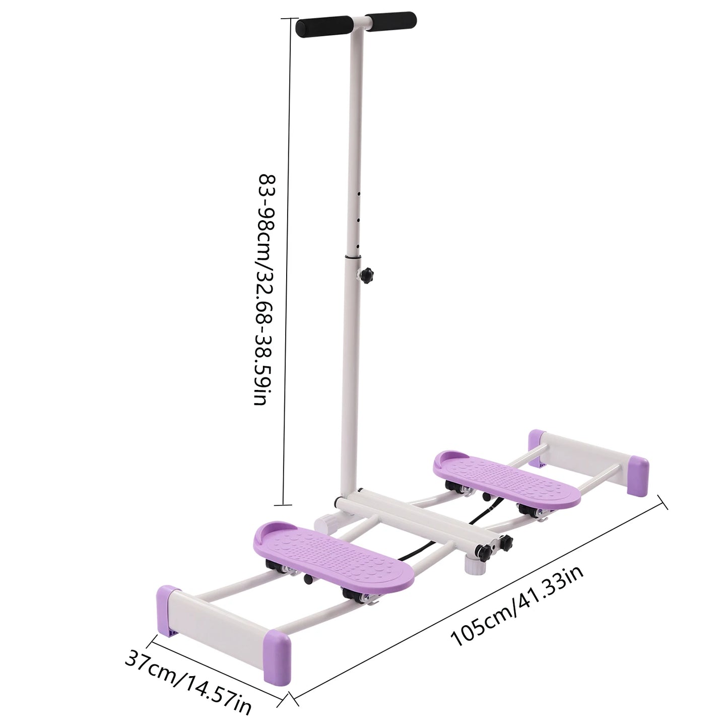Hip Trainer Pelvic Muscle Repair Women Strengthening Training with Adjustable Rods Ski Practice for Fitness, Body Shaping