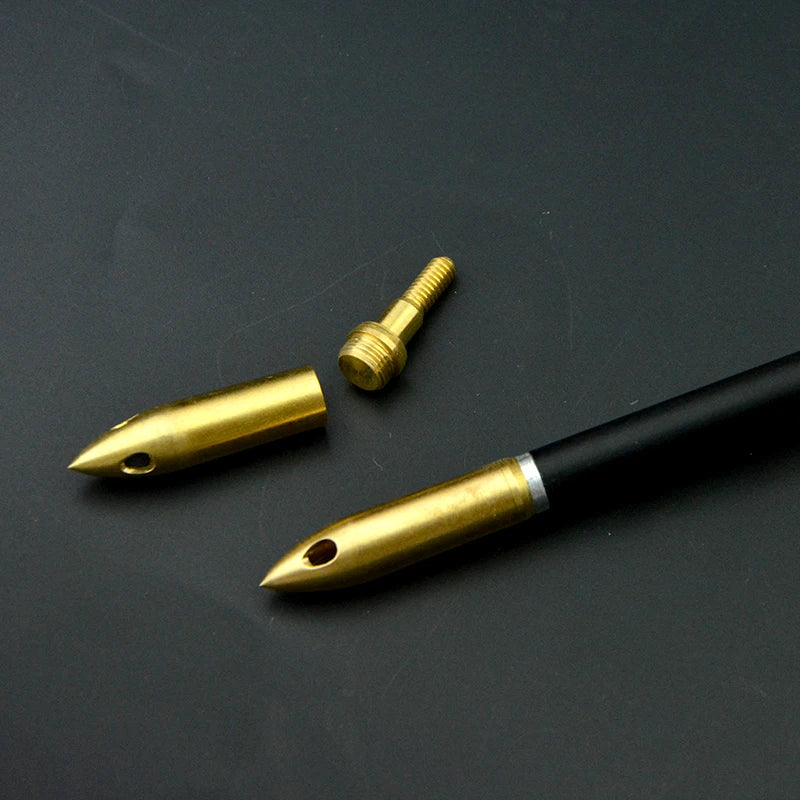 Copper Whistle Carbon Arrow Arrowhead F Screw Hunting Archery Arrow Field Hunting Arrow Heads Durable Hunting Accessories
