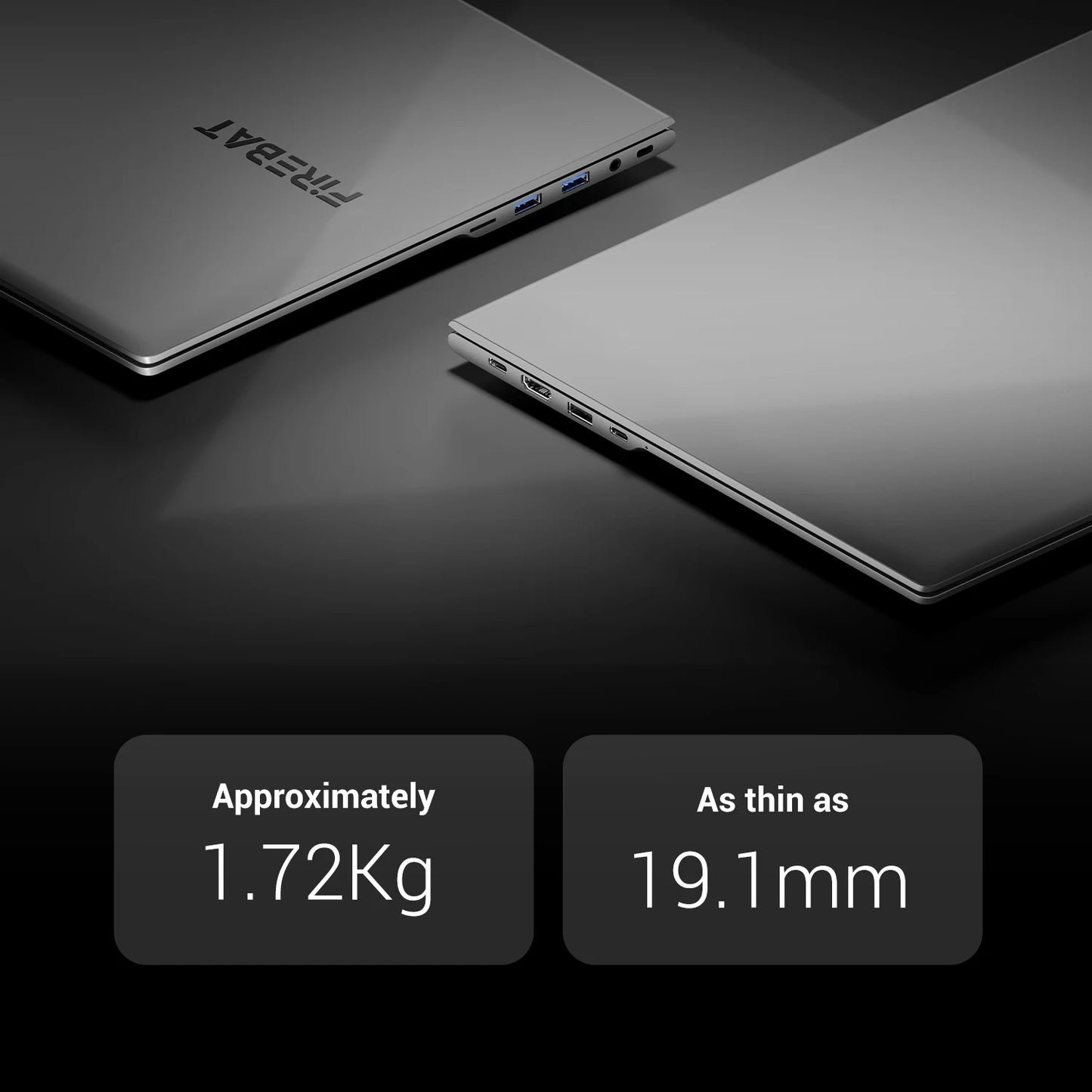 FIREBAT U6B 16 Inch Laptop Ryzen7 H255 CPU DDR5 16GB RAM 512GB ROM 2.5K 120Hz Windows11 Wifi6 BT5.2 Gamer Bussiness Notebook