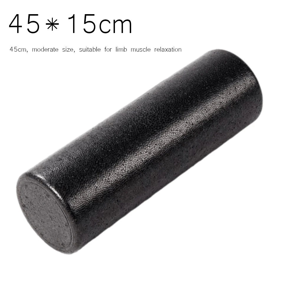 Yoga Pilates Foam Roller Massage Roller Exercise Training Fitness Equipment Lightweight Yoga Equipment for Muscle Relaxation