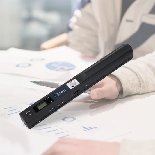 iScan Mini Portable Scanner 900DPI LCD Display JPG/PDF Format Document Image Iscan Handheld Scanner A4 Book Scanner