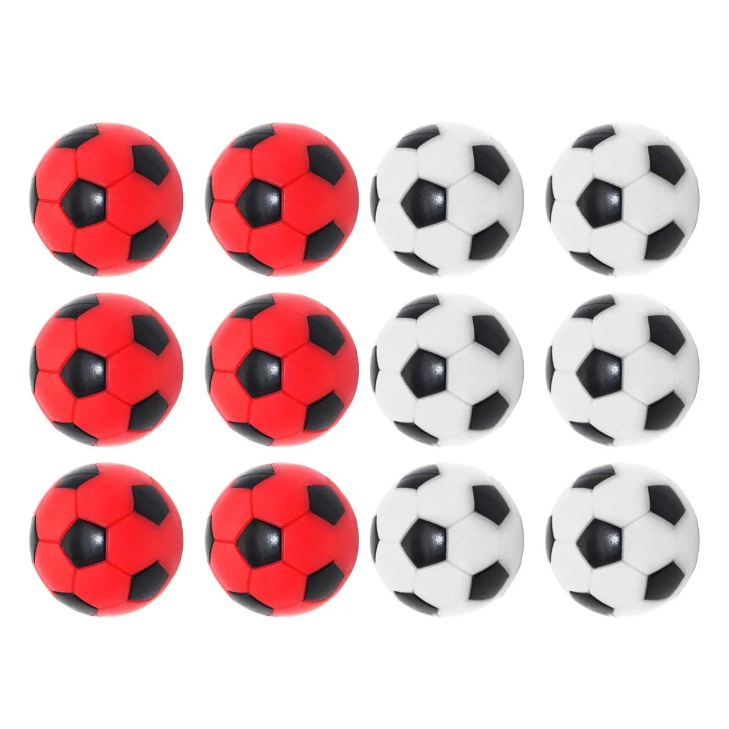 12x Foosball Balls Soccer Table Game Balls for Match Toy Indoor Family Game