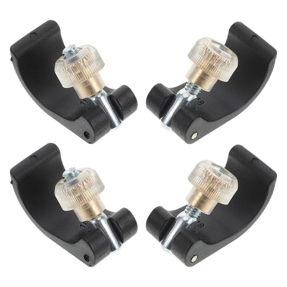 4 Pcs Trekking Poles Walking Sticks Lock Buckle Straps Mountaineering Accessories Hiking Carrier Nut Secure Grip Durable