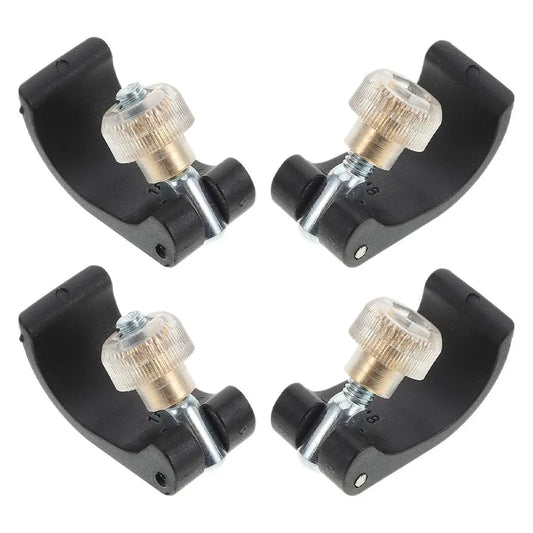 4 Pcs Trekking Poles Walking Sticks Lock Buckle Straps Mountaineering Accessories Hiking Carrier Nut Secure Grip Durable