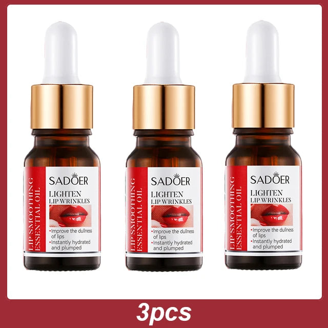 Lip Booster Plumping Serum Oil Hyaluronic Acid Moisturising Sexy Plumping Enhancer Stimulant Free Brightening Lightening Lines