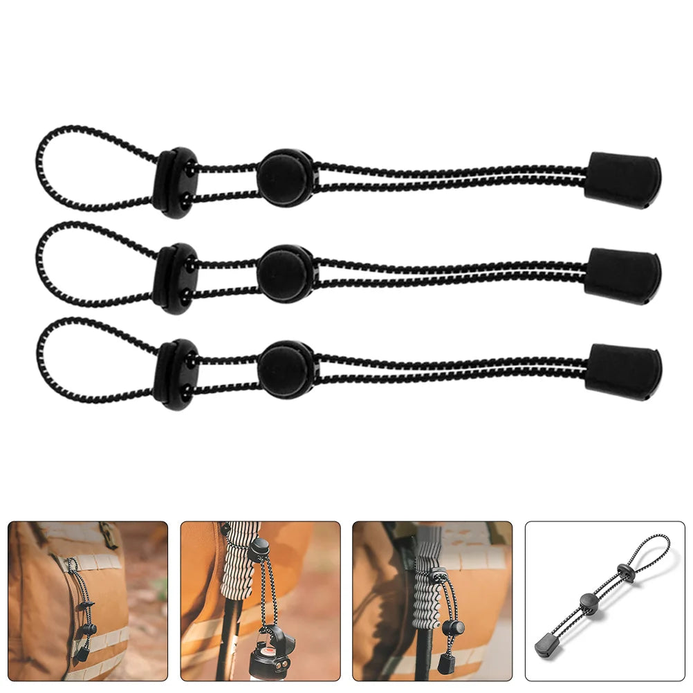 6 Pcs Mountaineering Bag Buckle Backpack Hiking Stick Holder Trekking Pole Camping Gadgets Tree Platform Strap Tent Accessories