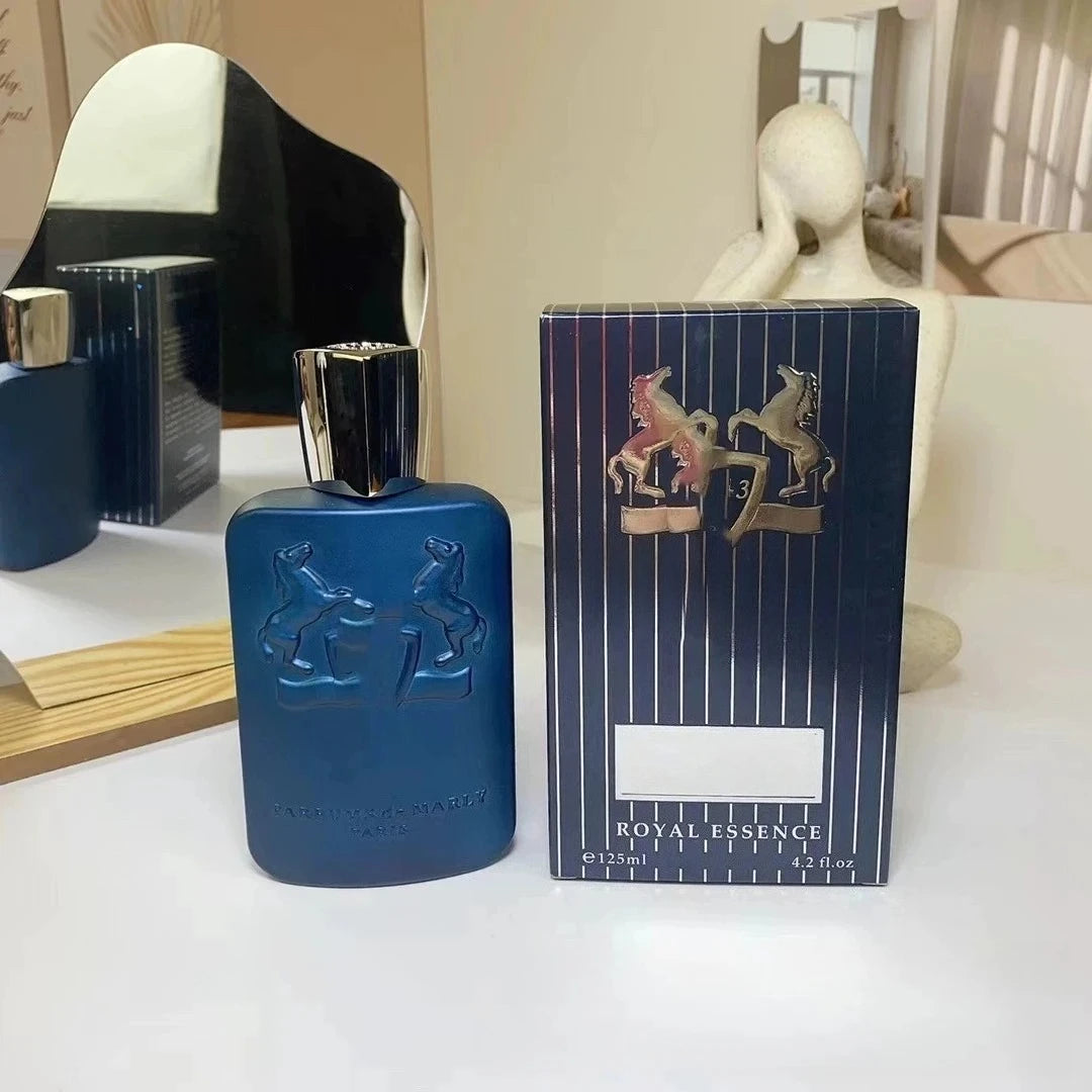 125ml Mens Cologne Long-lasting Fragrance Clinton Royal Essence for Dating Business and Gift EDP Solemn Premium Gift Box Perfume