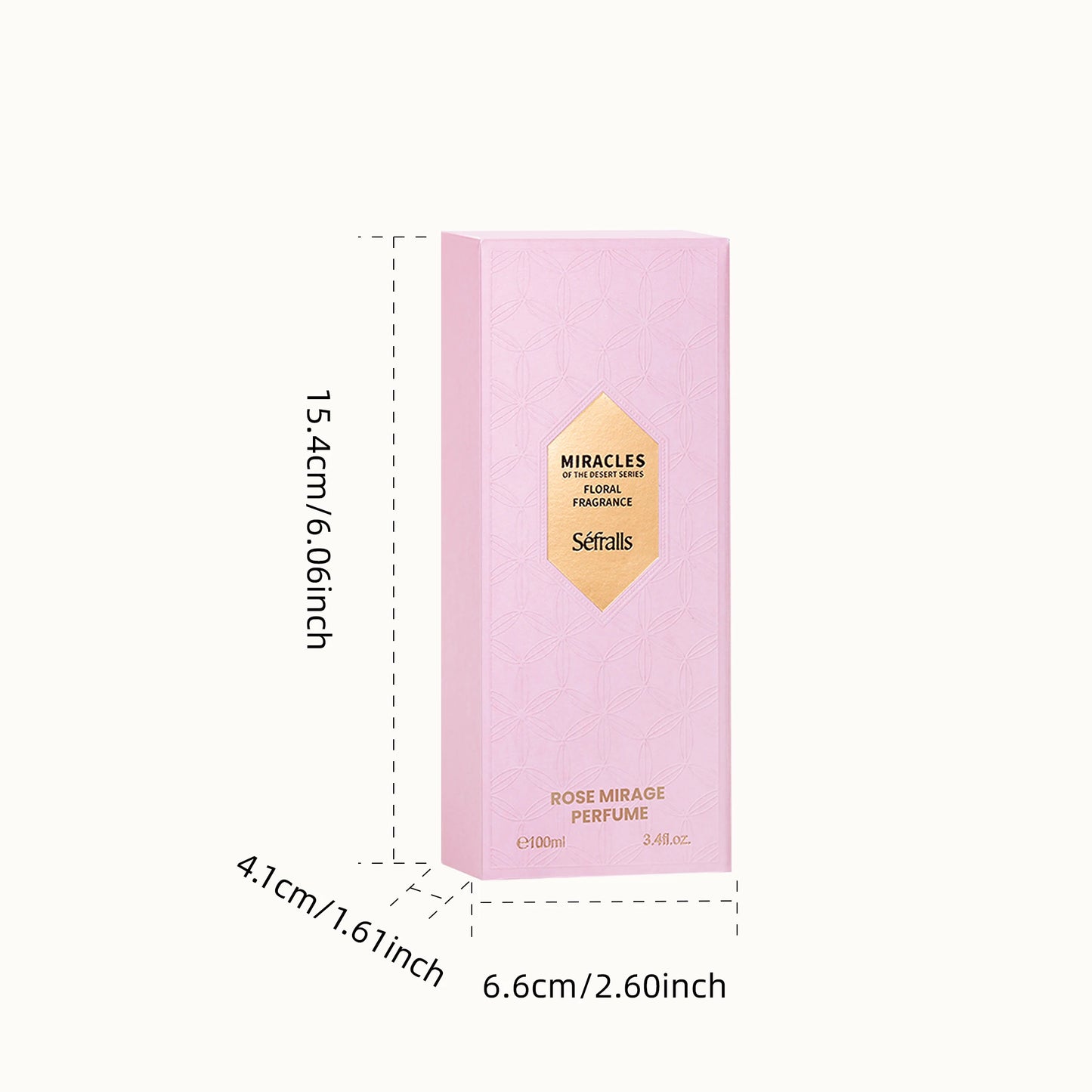 Séfralls Women Perfume Spray 100ML original perfumes Lemon RoseFloral Sandalwood Strong Pheromone Flirting Romance Irresistible