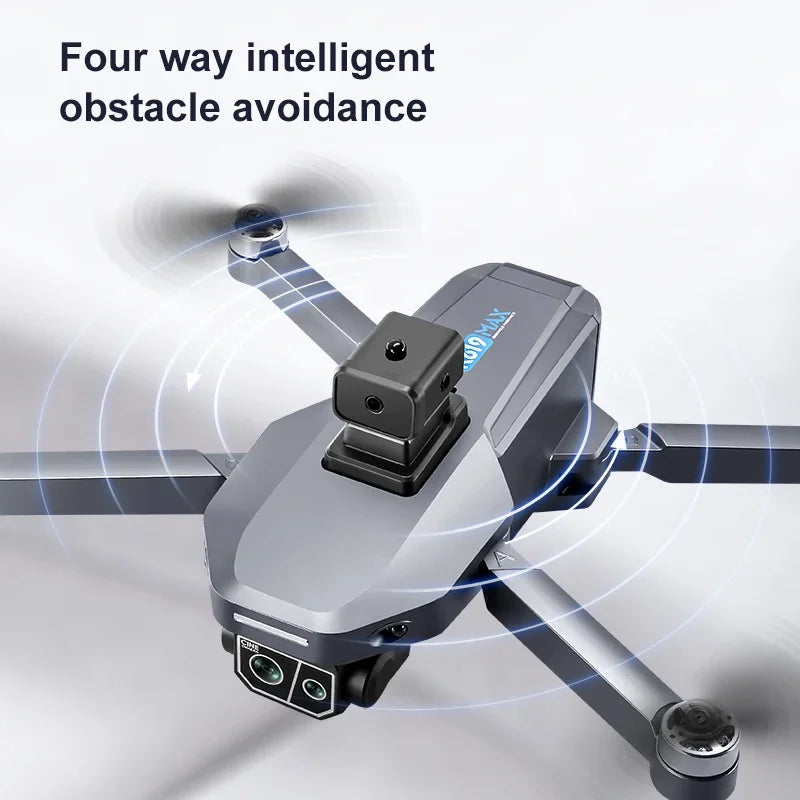 2025 K619 MAX Drone 4K HD Dual-Camera with Screen Remote Control 5G GPS Brushless Obstacle Avoidance RC Quadcopter Toys Gifts