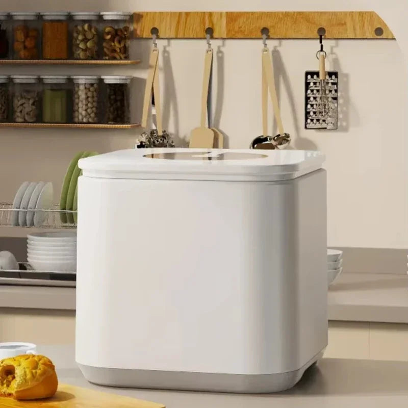 Household Dishwasher Desktop intelligent Upper and lower double spray High temperature sterilization Drying Disinfection cabinet