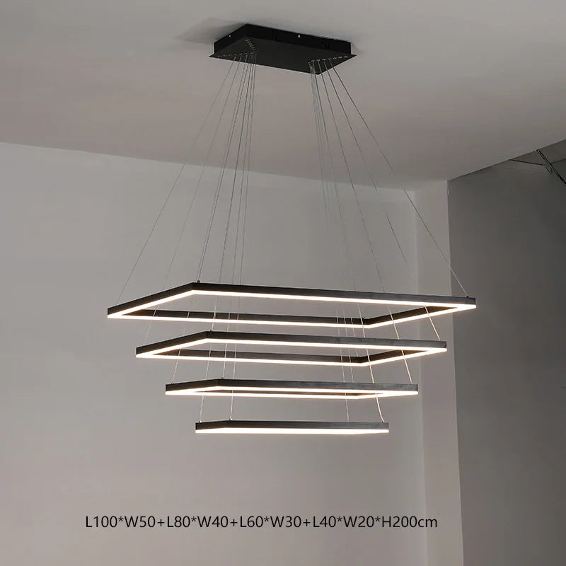 Living room pendant lamp 2024 new simple modern atmosphere hall main lamp Nordic creative designer restaurant lamp