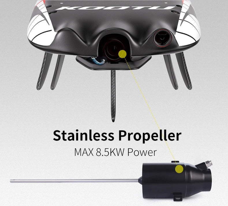 Full Carbon Fiber Jet Surfboards Fuel-powered surfboard 109cc Electric Power Water Surfboards