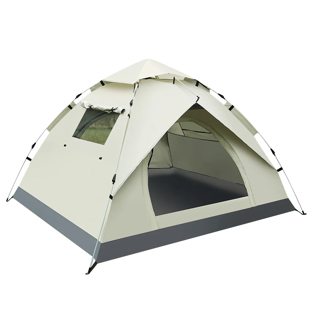 Outdoor Camping Tent Fully Automatic Quick Open Waterproof Lightweight Tent Portable Collapsible UV Protection Easy Set Up Tents