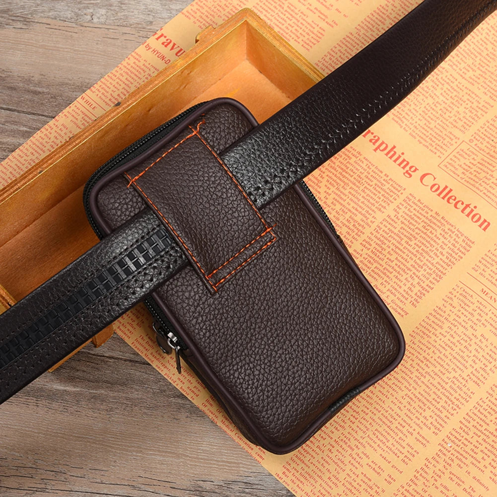 Men Belt Bum Pouch Multifunctional Waist Fanny Pack Casual Shoulder Bag Belt Bum Pouch Outdoor Purse Camping Hunting Bag