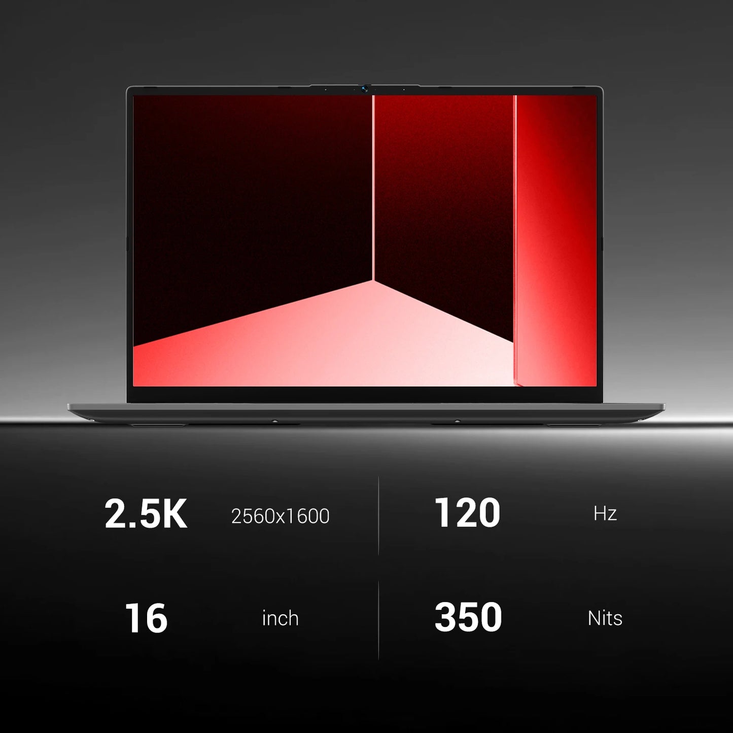 FIREBAT U6B 16 Inch Laptop Ryzen7 H255 CPU DDR5 16GB RAM 512GB ROM 2.5K 120Hz Windows11 Wifi6 BT5.2 Gamer Bussiness Notebook