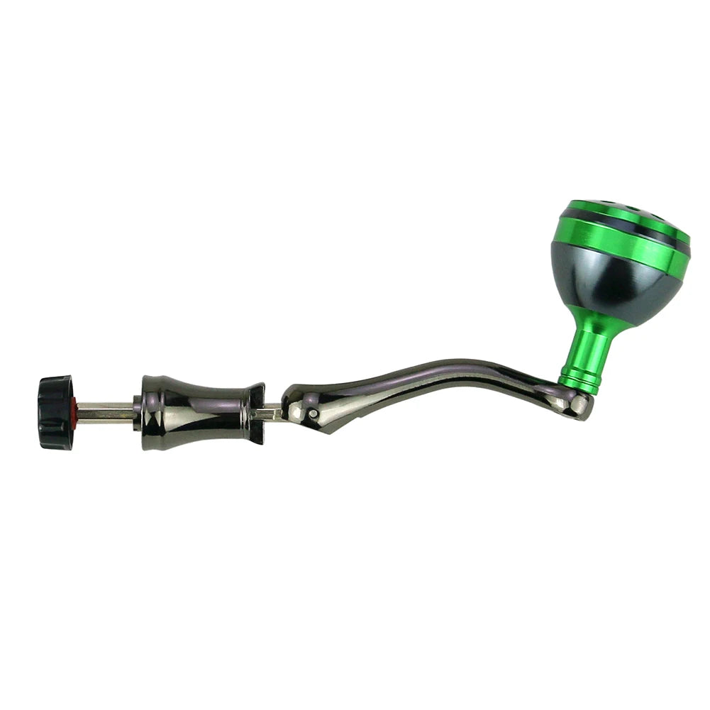 Fishing Reel Replacement Power Handle Full Metal Rocker Arm Crank Spinning Reel Handle Grip For Spinning Fishing Reel Accessory