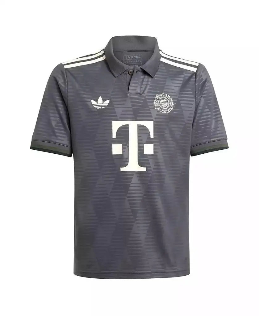 adidas | Big Boys and Girls Gray Bayern Munich 2024/25 Wiesn Replica Jersey