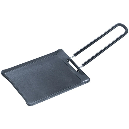 Grill Plate Pans Nonstick BBQ Iron Grilling Pan Camping Tray Foldable Iron Outdoor Kitchen Supplies Small Pan