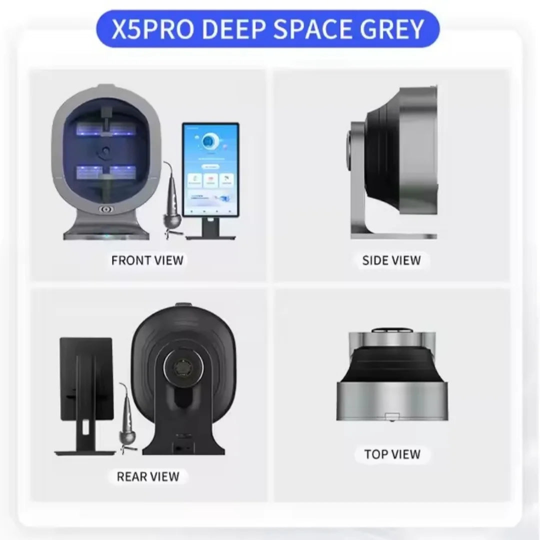 AISIA Q1 3D AI Facial Skin Analyzer Detection Skin Problem Diagnosis 8 Spectrum Professional Analysis Beauty Salon Equipment