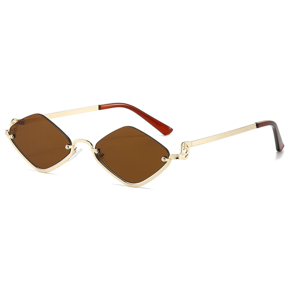 Women Sunglasses New Personalized Frame Glasses Polygonal Sexy Sun Glasses Ladies Fashion Luxury Brand Casual Hip-Hop Eyewear