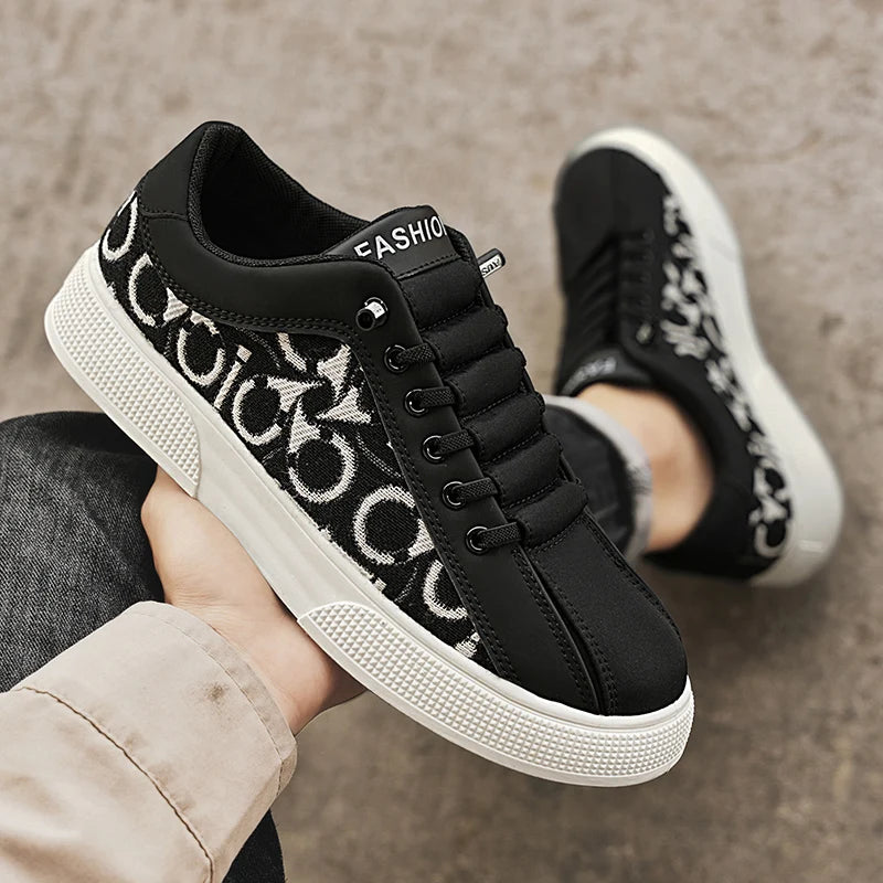 Fashionable casual board shoes, one-foot shoes, non-slip and wear-resistant, comfortable and versatile