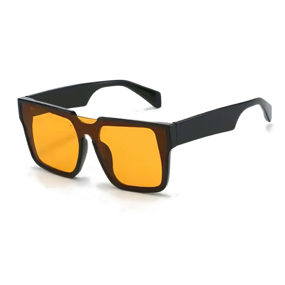 2025 New in Vintage Sunglasses for Women Lens Embedded Fashionable High-end Gradient Purple Square Glasses Sun Glasses Women