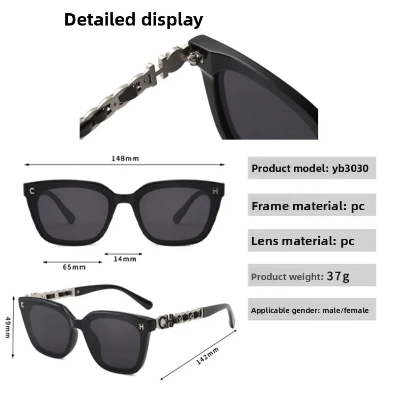 2025summer New High Quality Trendy Sunglasses for Men Women Retro Ins Sun Glasses Vintage Designer Eyewear Sunglass Gafas De Sol